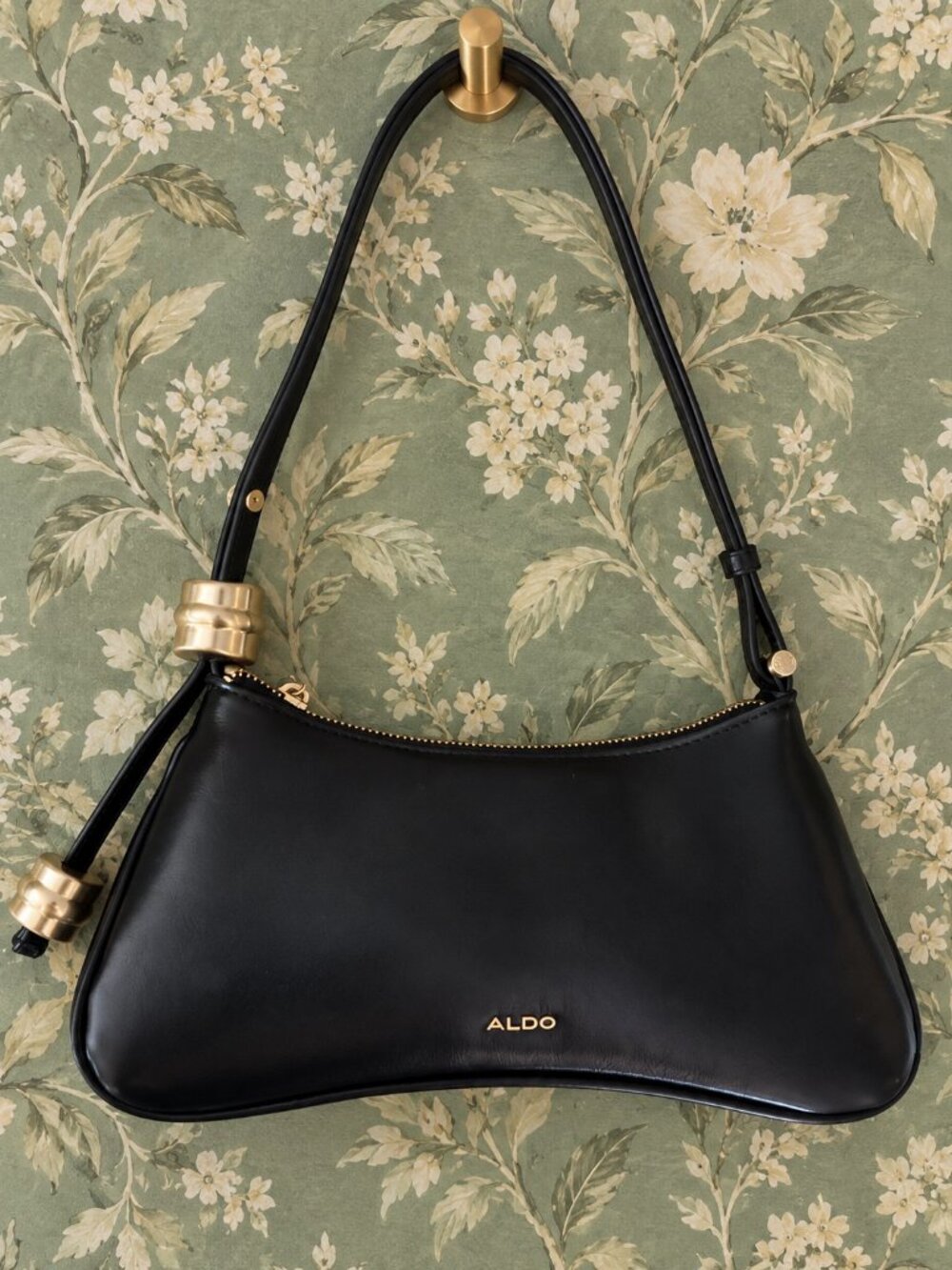 ALDO Amelliee Small Black Shoulder Bag Purse NWT
